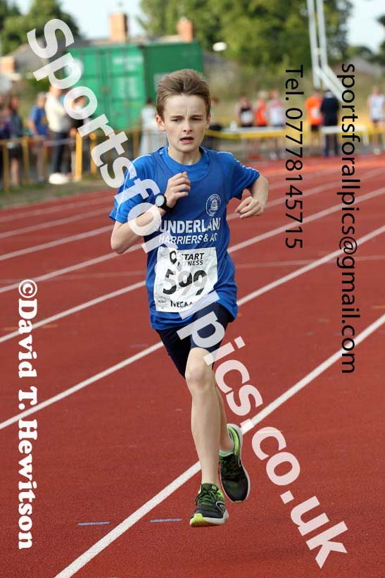 800 metres, 2021 North East Grand Prix 6, Monkton, Wednesday, August 4th. Photo: David T. Hewitson/Sports for All Pics